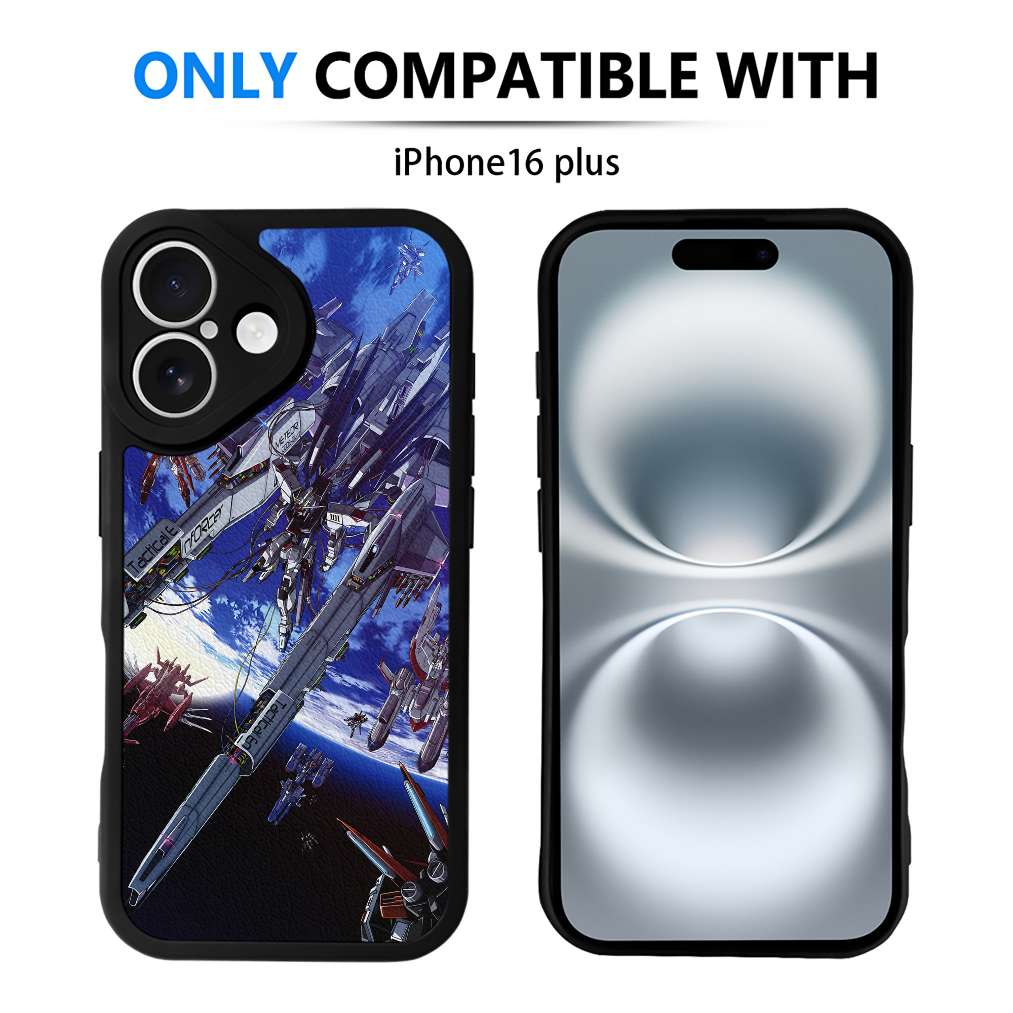 （画像用） 機動戦士ガンダム Mobile Suit Gundam 【iPhone 16シリーズ対応】シリコンスマホケース（レザー調） 材質：シリコン